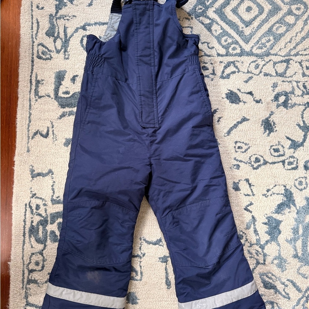 Hanna Anderson size 110 Navy Snow Pants